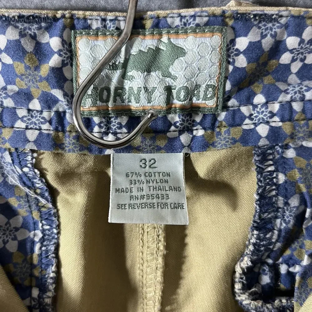Horny Toad‎ Co Shorts Preppy Khaki Lightweight 9